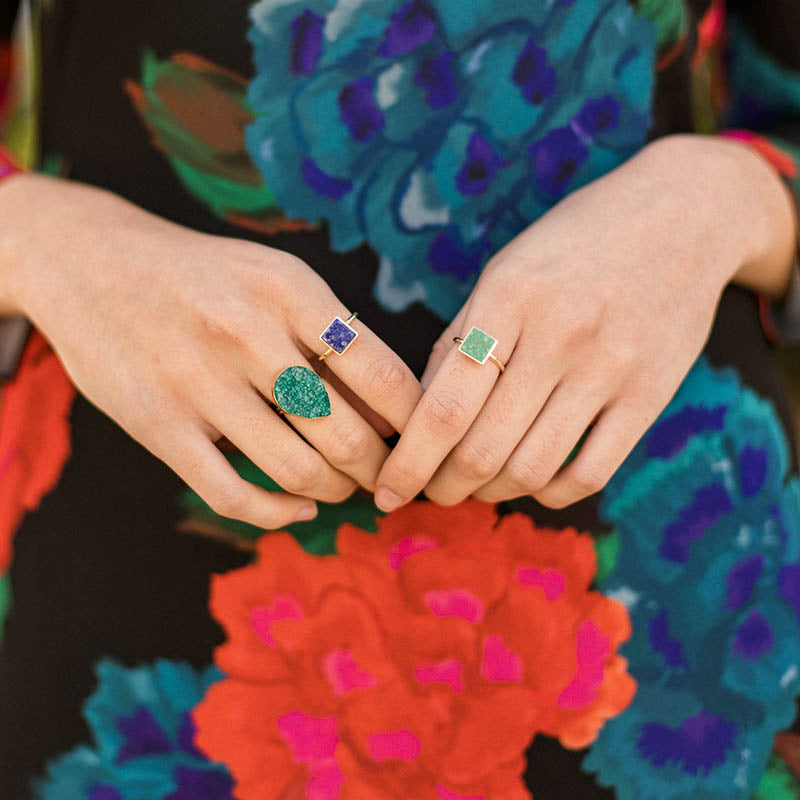 Anillo Brooklyn Azul