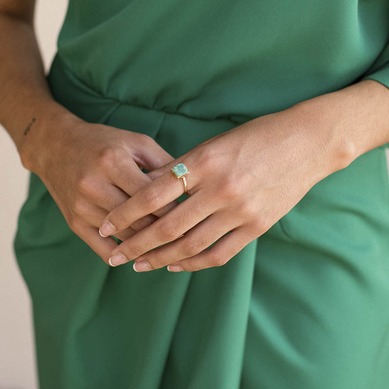 Anillo Brooklyn Verde