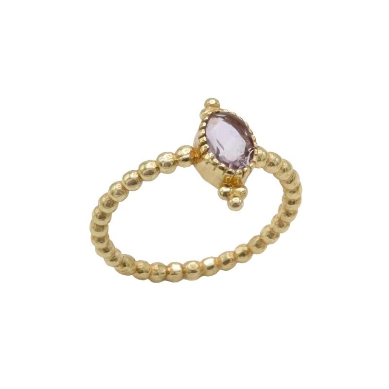 Anillo Collins Morado