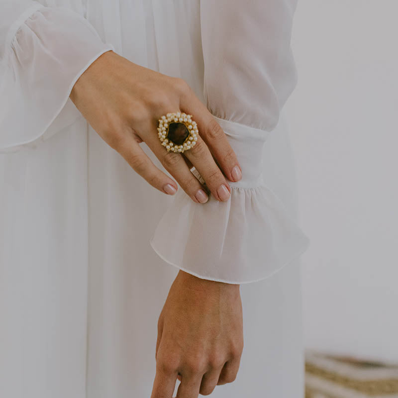 Anillo Conscious Ambar