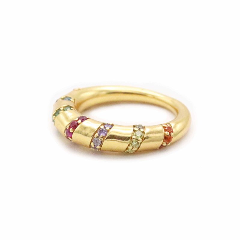 Anillo Dome Multicolor