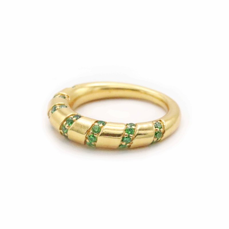 Anillo Dome Verde