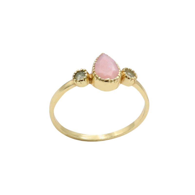 Anillo Emily Rosa claro