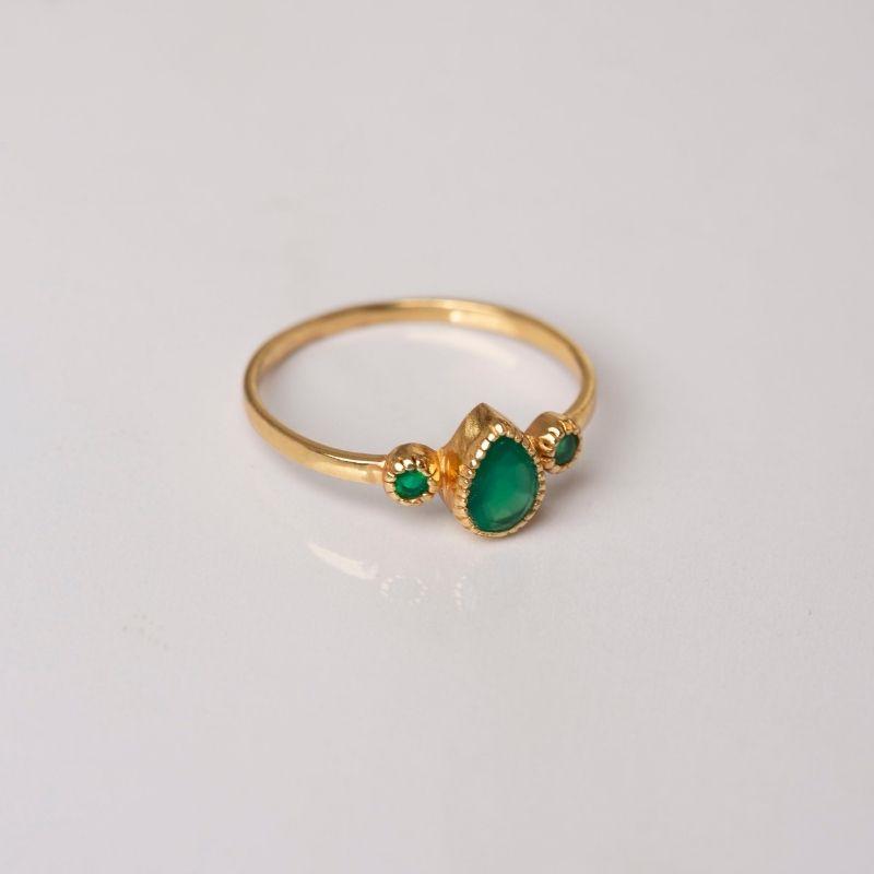 Anillo Emily Verde