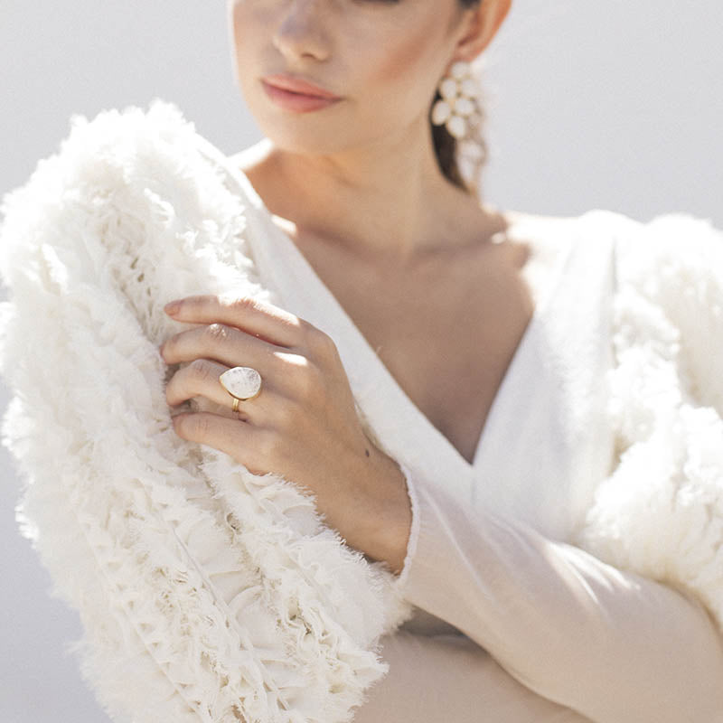 Anillo Formentera Piedra Lunar