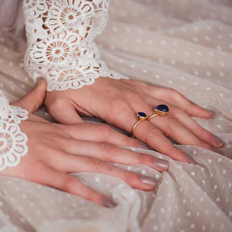 Anillo Polak Azul Royal