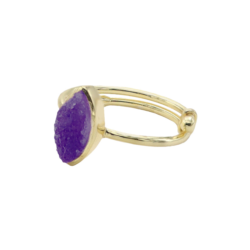 Anillo Manhattan Morado