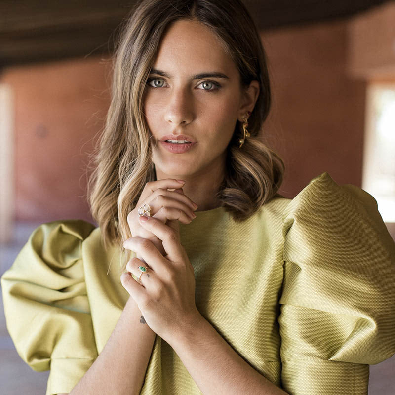 Anillo Manhattan Verde