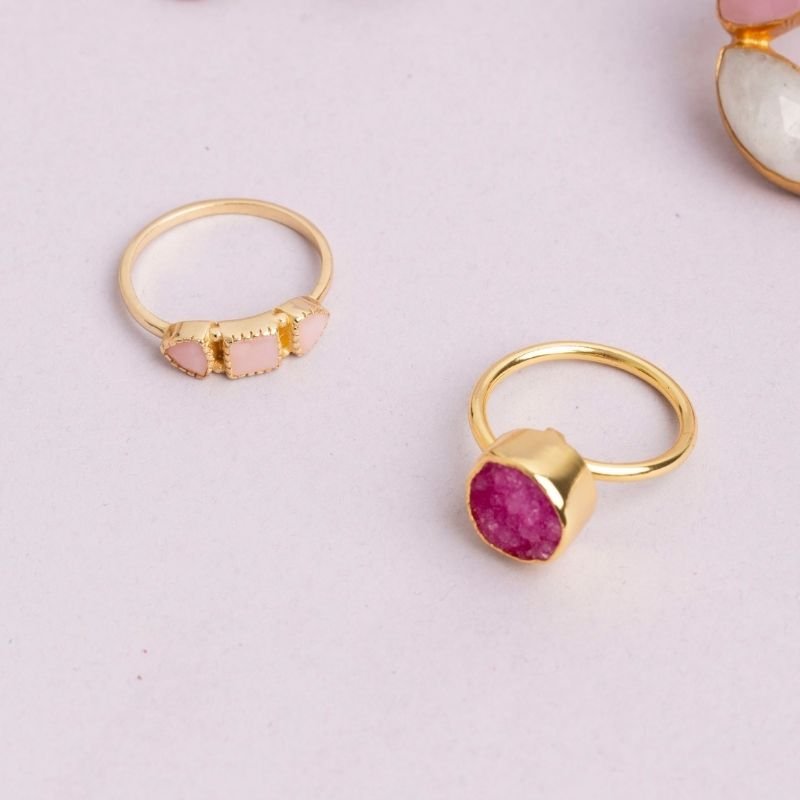 Anillo Eiffel Fucsia mo