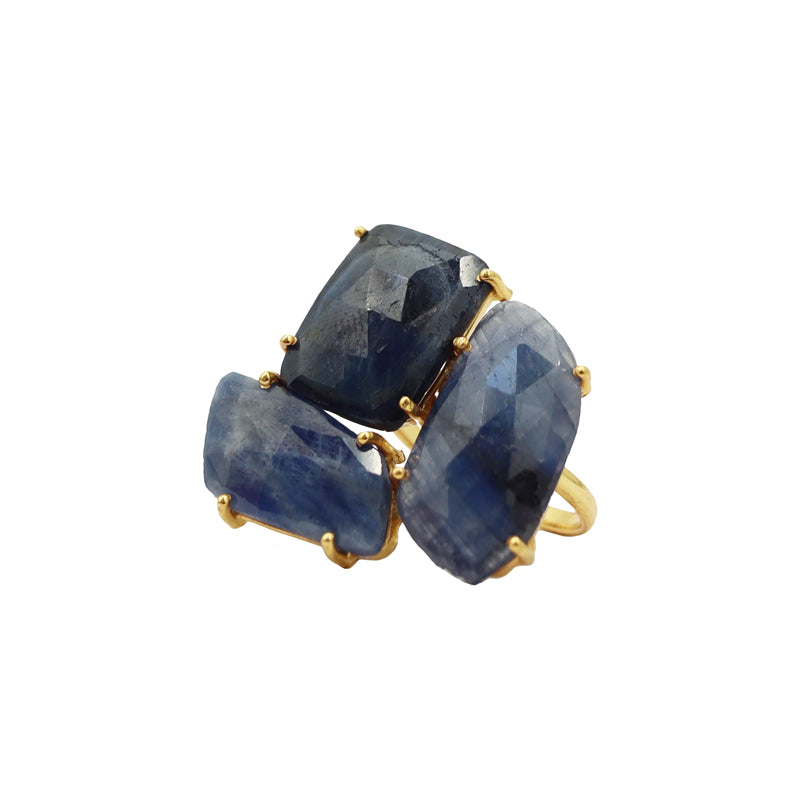 Anillo Mosaico Spohn Azul Sapphire