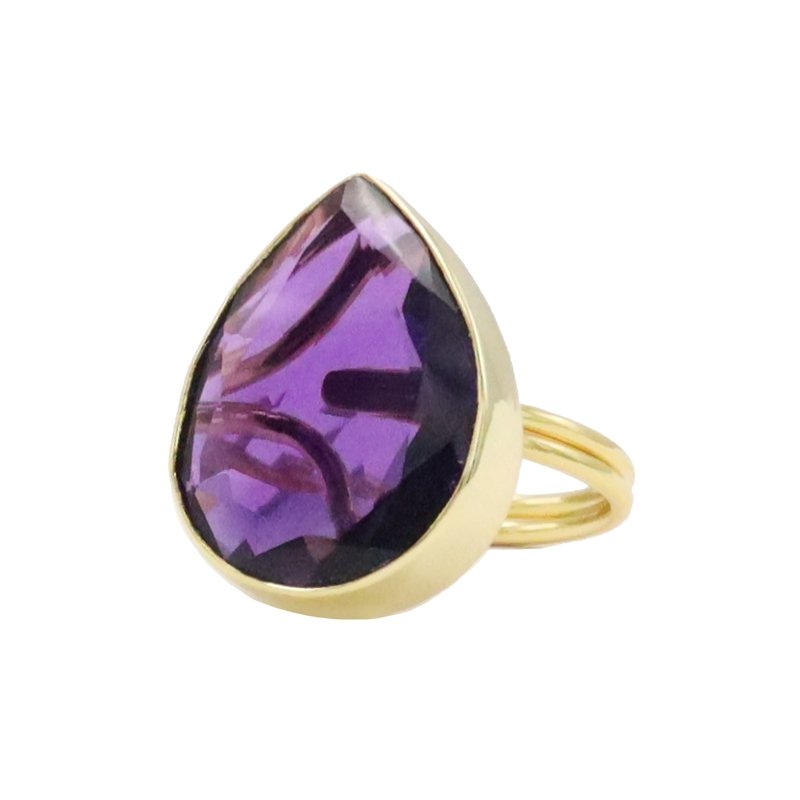 Anillo Formentera Pulido Morado