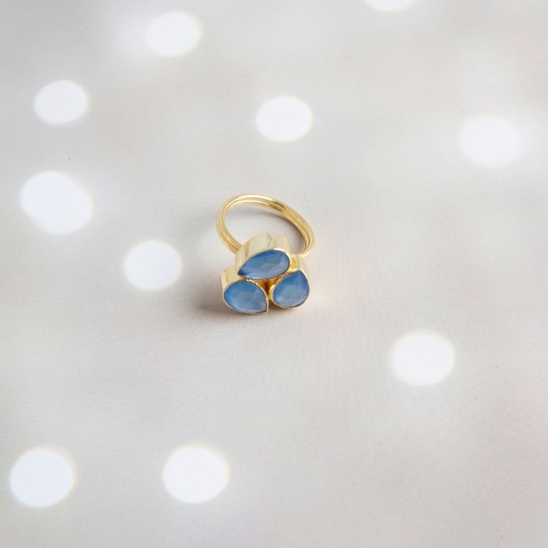 Anillo Platón Azul