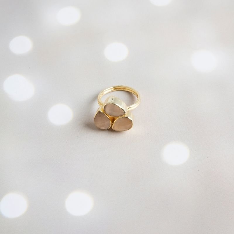 Anillo Platón Crema Nude