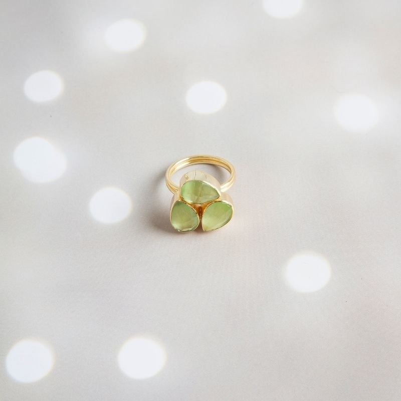 Anillo Platón Verde claro