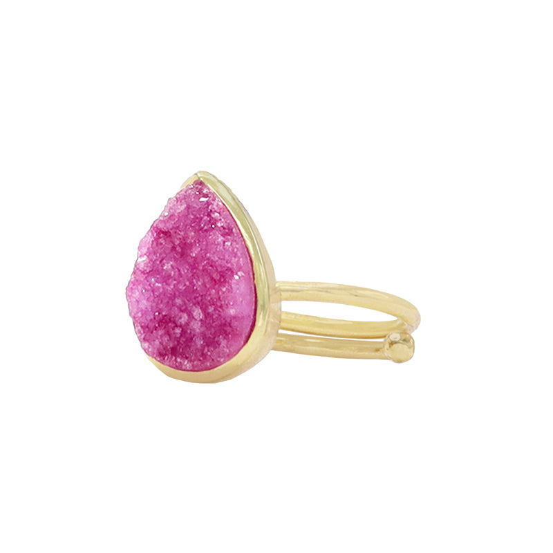 Anillo Queens Fucsia mo