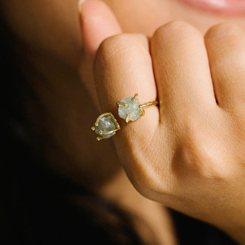 Anillo Setubal Verde Agua