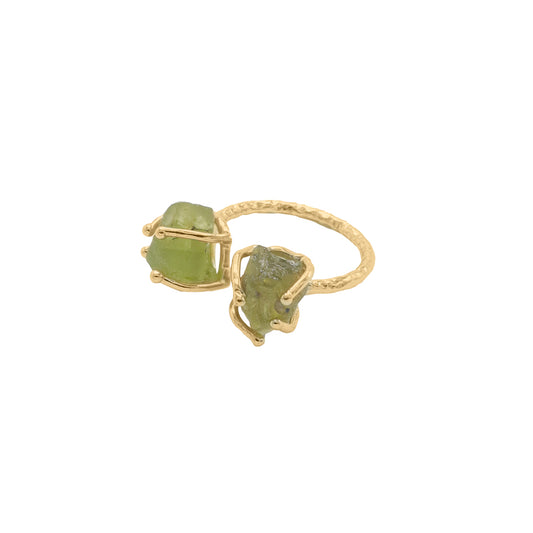 Anillo Setubal Verde Peridot