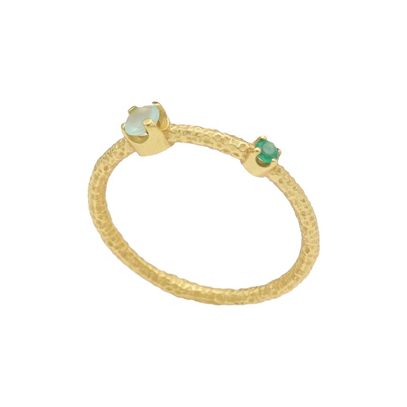 Anillo Sigh Verdes