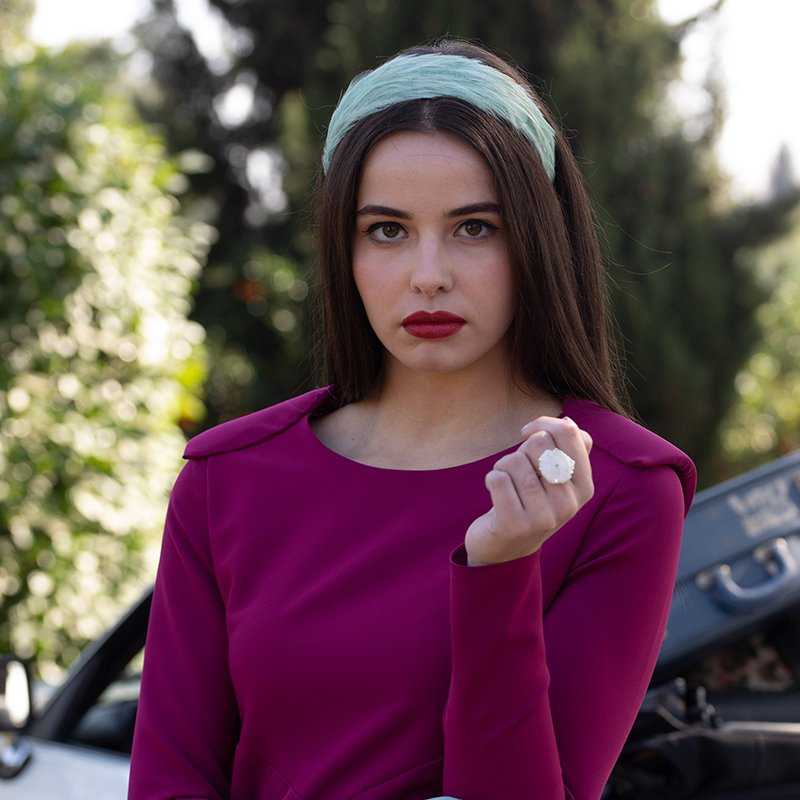 Anillo Piedra Solar Plata Blanco