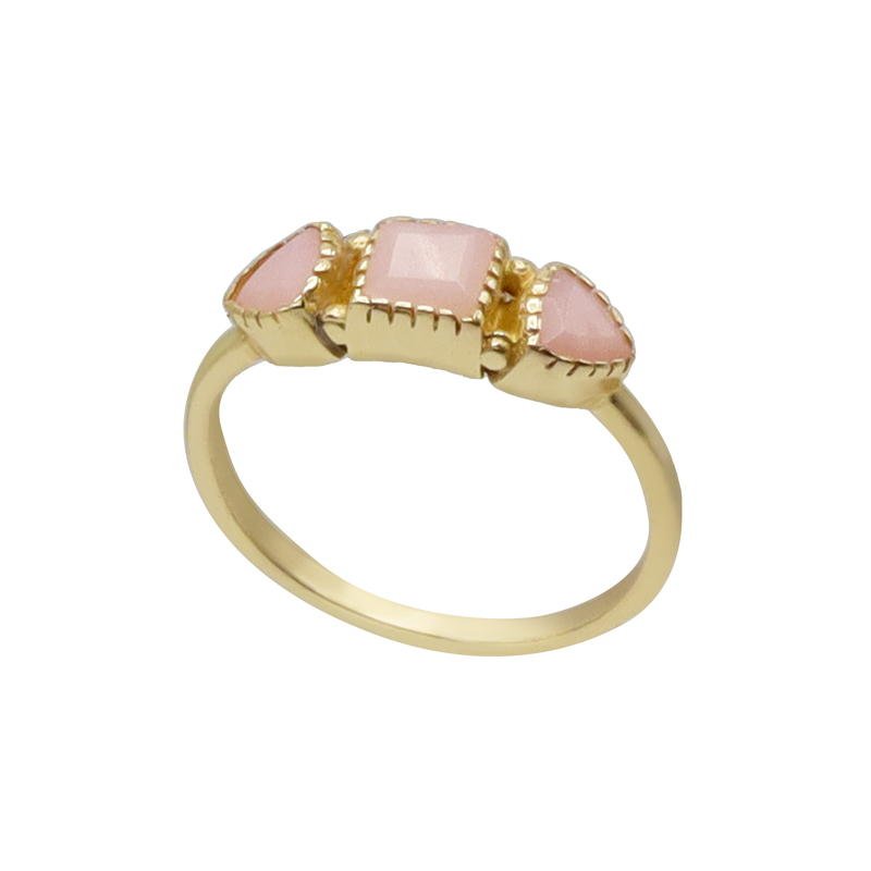 Anillo Trilogy Rosa claro