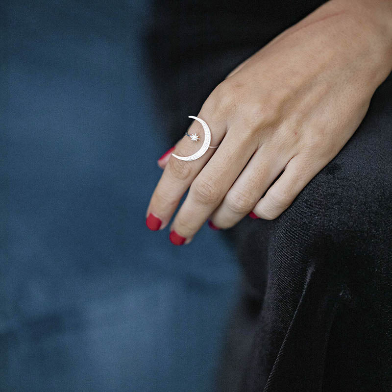 Anillo Sailormoon Plata Shine