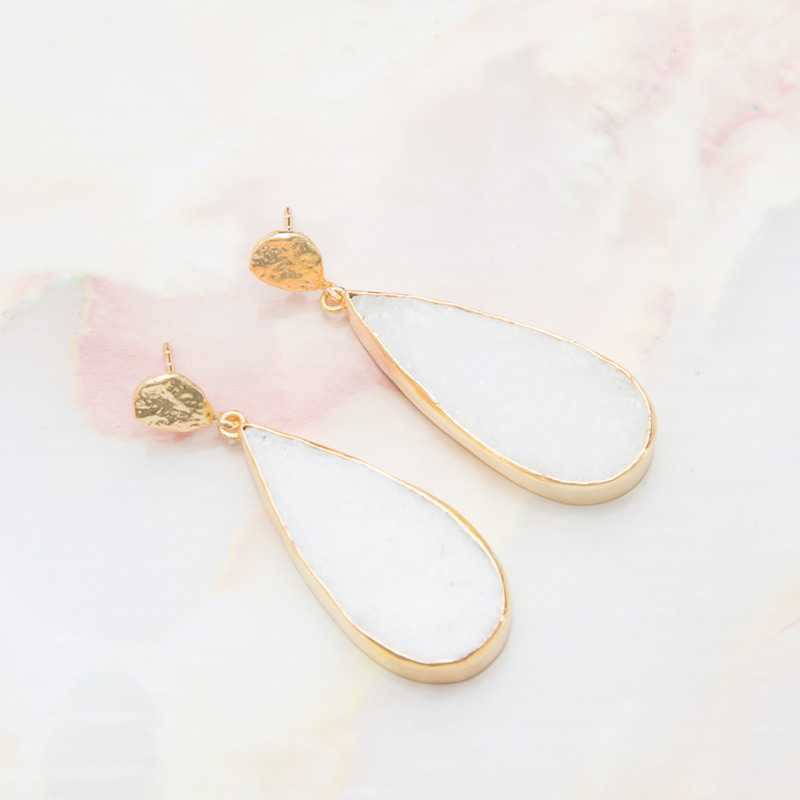 Pendientes Chloe Blanco