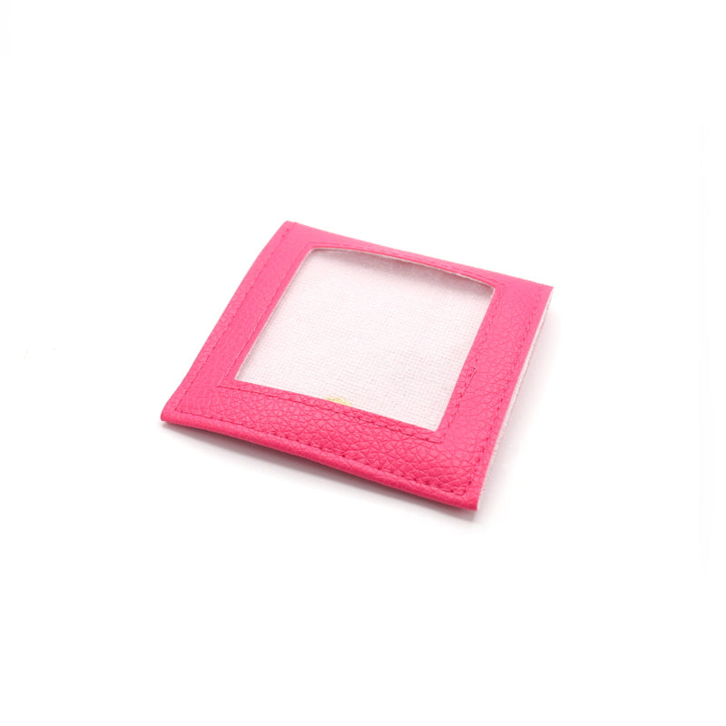 Bolsa De Polipiel Attrium Fucsia Botón