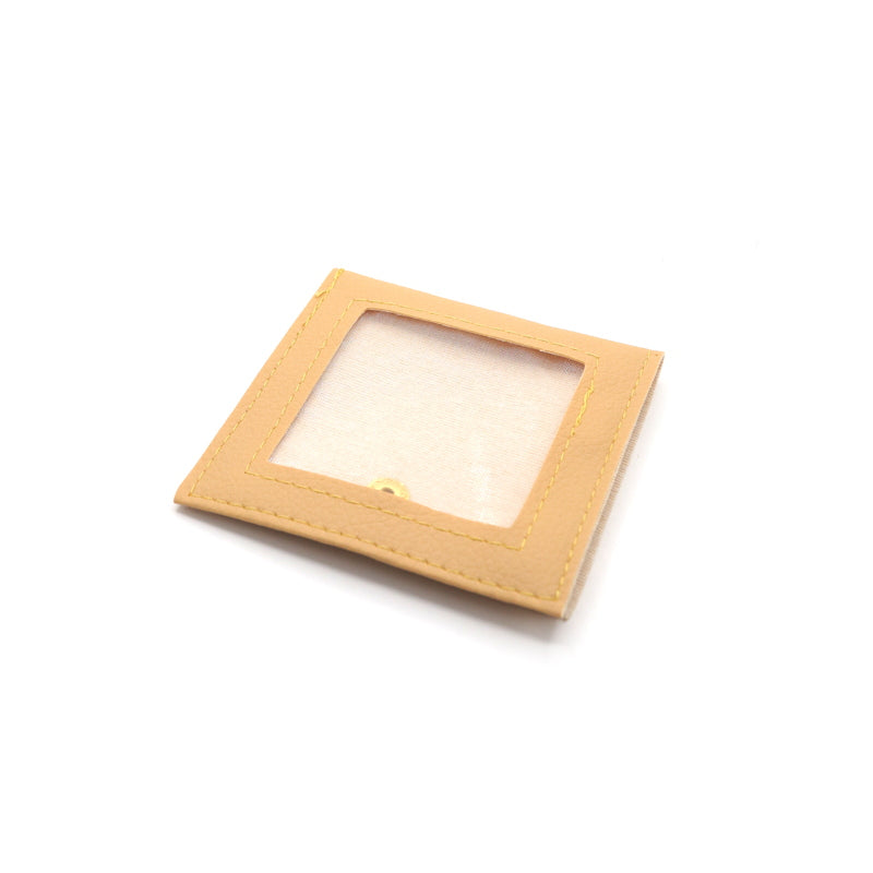 Bolsa De Polipiel Toffee Botón