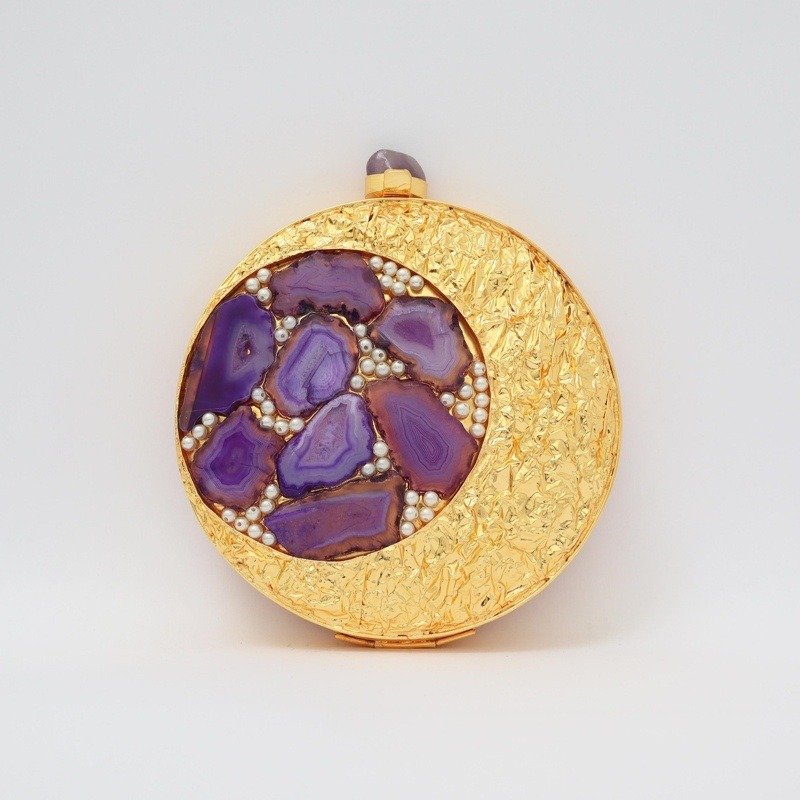 Clutch Deluxe Circular Manipur Morado