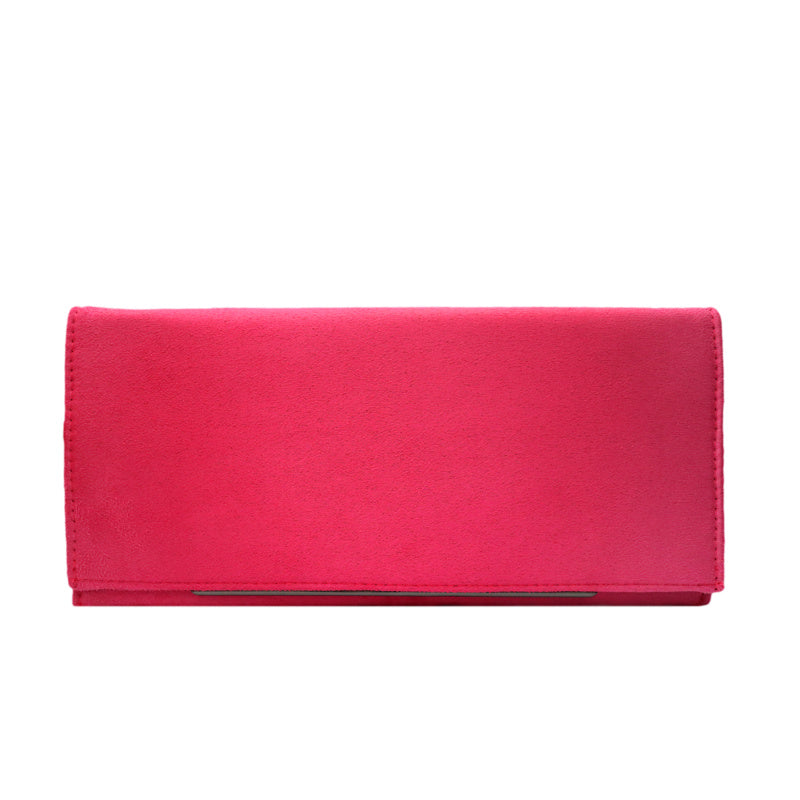 Bolso Sobre Cromo Fucsia