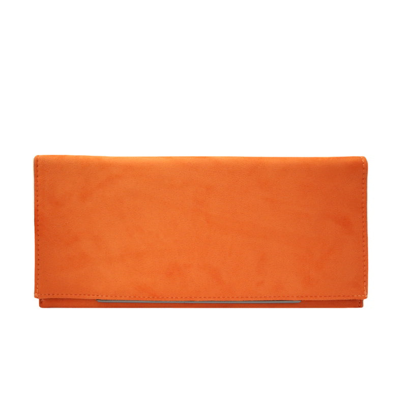 Bolso Sobre Cromo Naranja