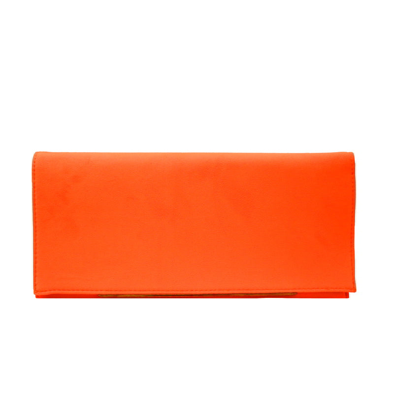 Bolso Sobre Cromo Naranja flúor – ACUS - Main Image