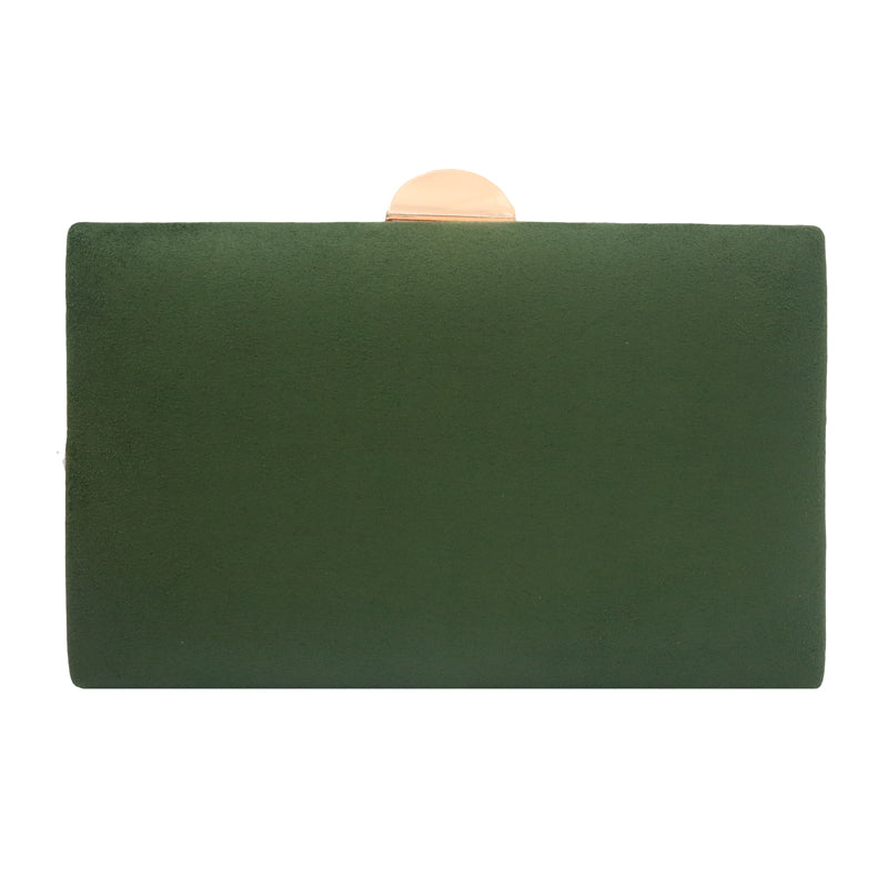 Cartera Invitada Verde Bosque