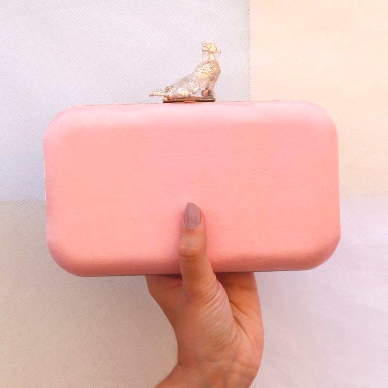 Bolso Pavo Real Jardín Rosa