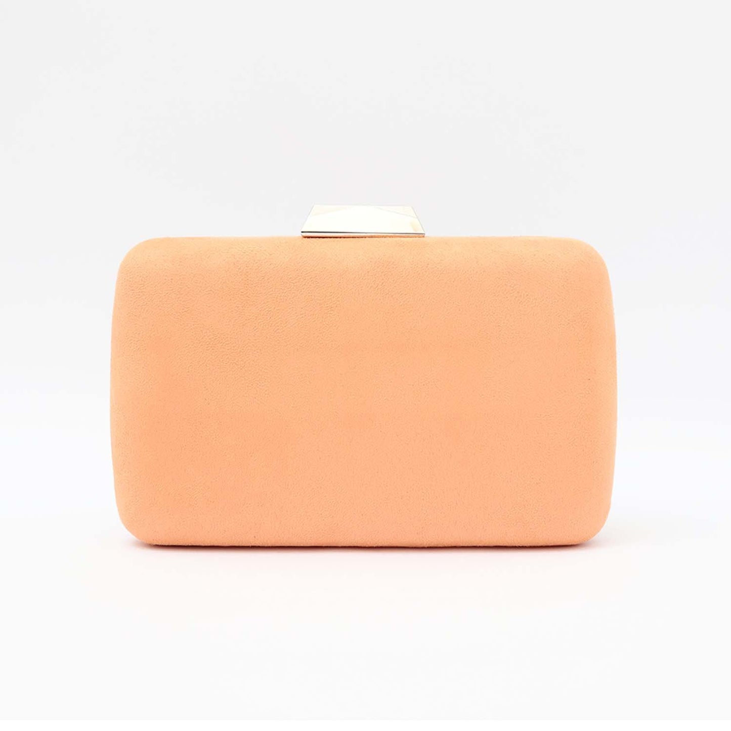 Cartera Round Plata Naranja Coral