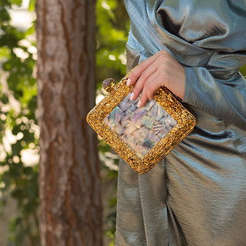 Clutch Deluxe Pauri Azul