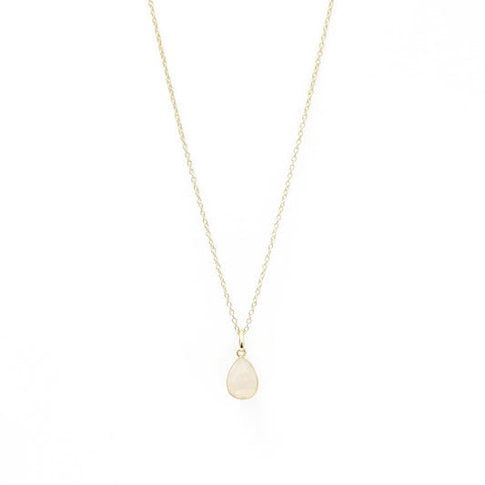 Colgante Cimacio Pulida Piedra Lunar