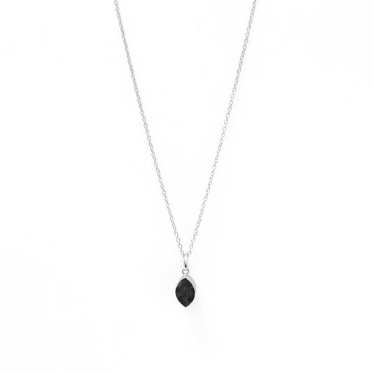 Colgante Contigo Plata Negro