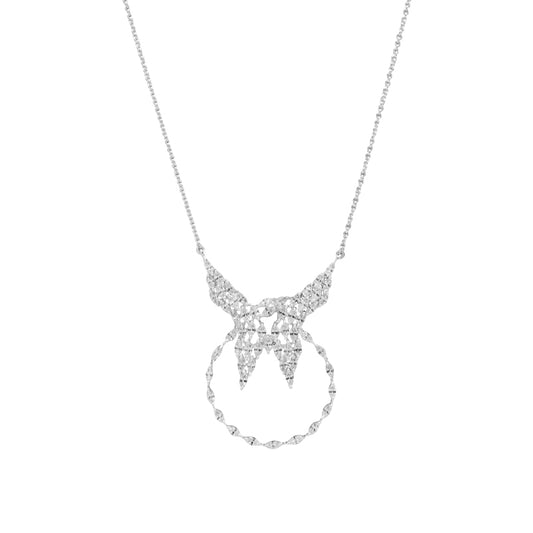 Colgante Flutur Plata Shine