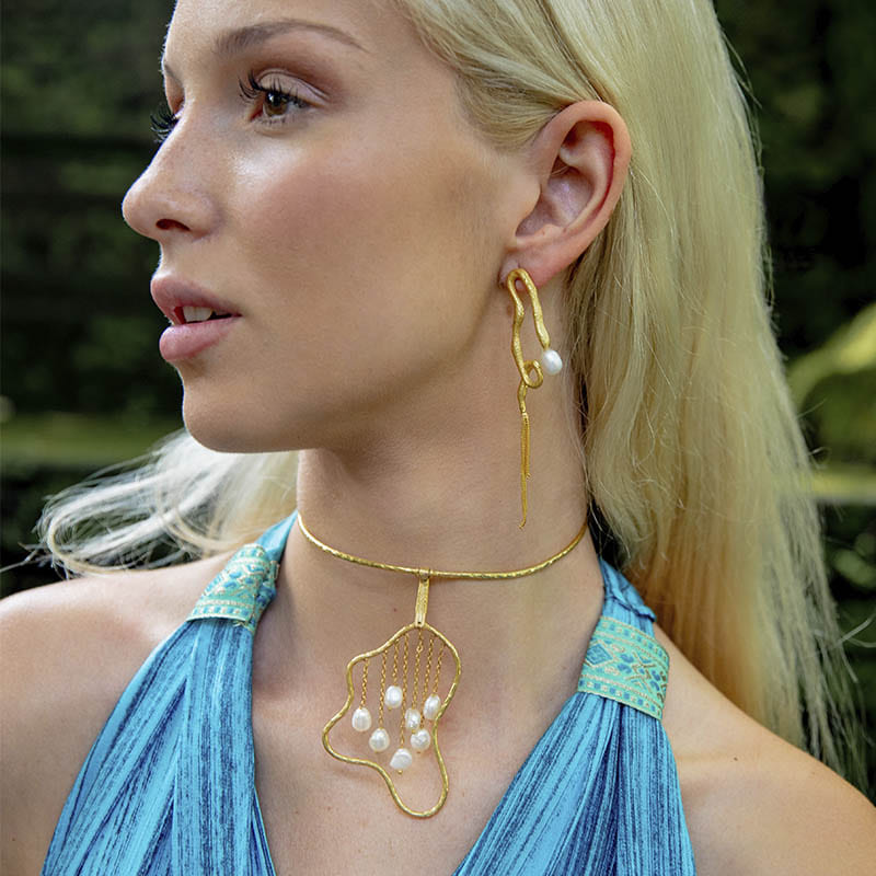Pendientes Pipa Perla