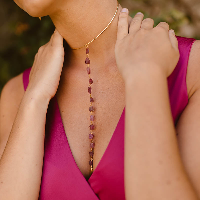 COLLAR INFINITY RUBÍ