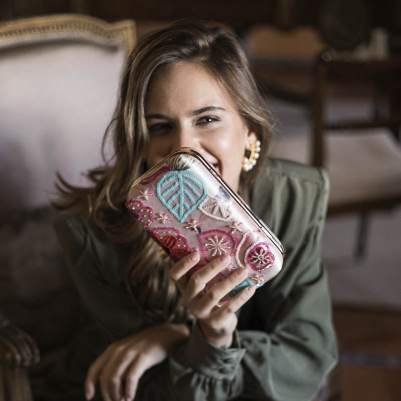Bolso Bloemen Rosas