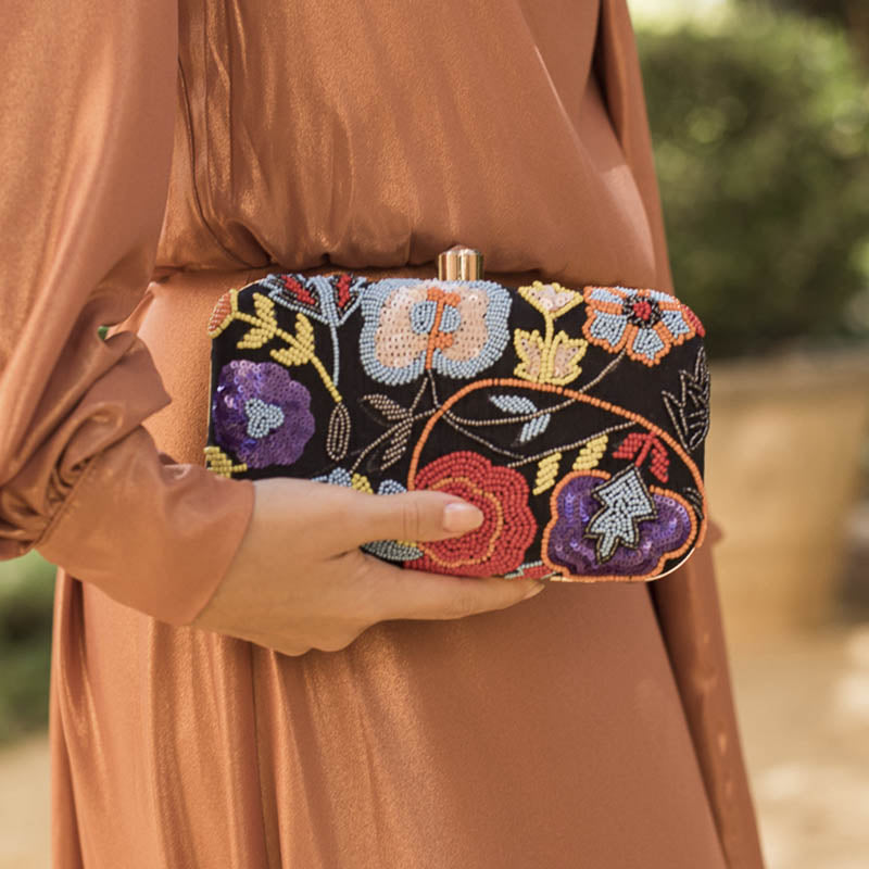 Bolso Blomster Negro