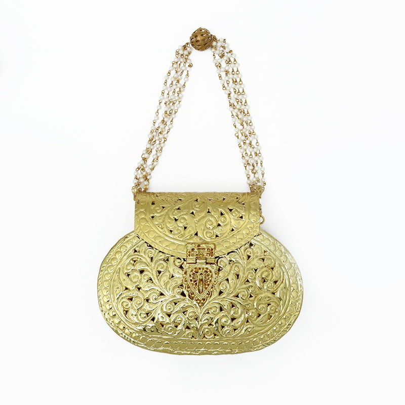 Bolso Cofre Tilgul Dorado