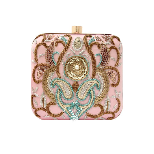 Bolso Cuadrado Allen Rosa