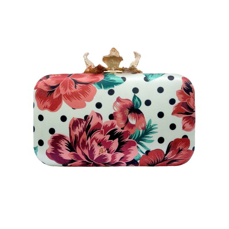 Bolso Flor Garra Vitafresh Coral y Rosa