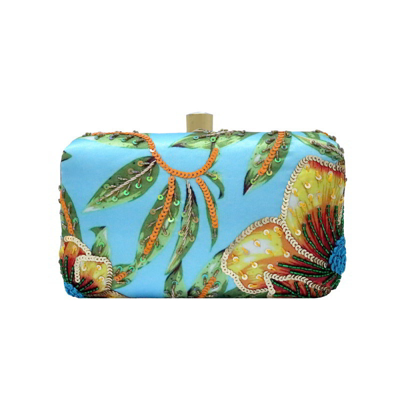 Bolso Gili Tropical Azul, Verde y Naranja