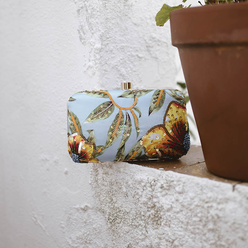 Bolso Gili Tropical Azul, Verde y Naranja