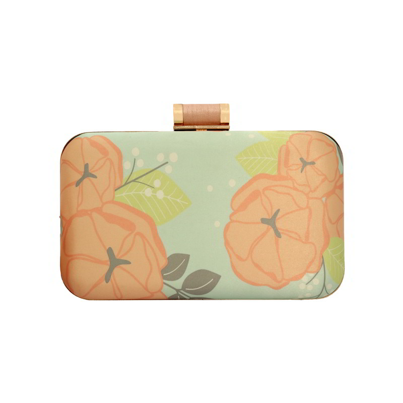 Bolso Jami Verde Agua y Coral