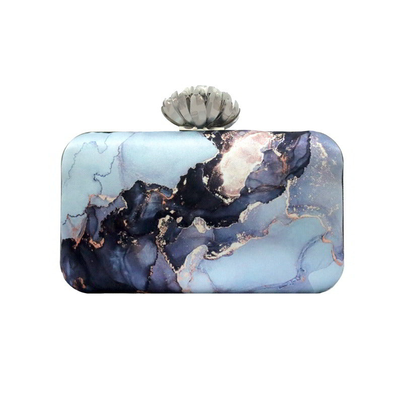Bolso Loto Rangiroa Plata Azules